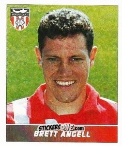 Figurina Brett Angell - Football League 96 - Panini