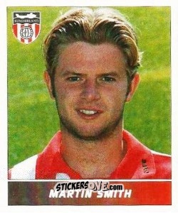 Figurina Martin Smith - Football League 96 - Panini