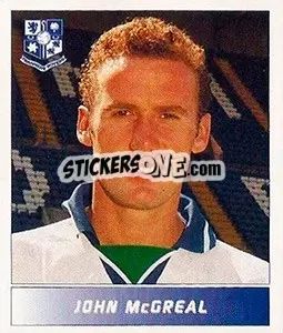 Sticker John McGreal - Football League 96 - Panini
