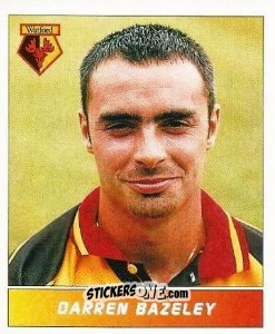 Cromo Darren Bazeley - Football League 96 - Panini