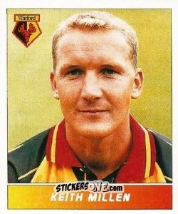 Figurina Keith Millen - Football League 96 - Panini