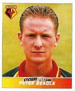 Sticker Peter Beadle - Football League 96 n. 306 - Panini