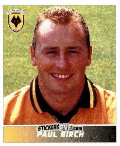 Figurina Paul Birch - Football League 96 n. 329 - Panini