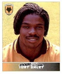 Sticker Tony Daley - Football League 96 n. 334 - Panini