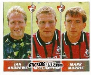 Sticker Ian Andrews - Michael McElhatton - Mark Morris - Football League 96 n. 342 - Panini