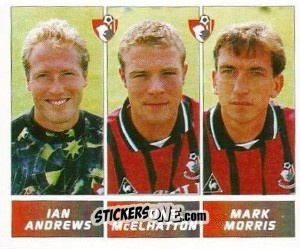 Cromo Ian Andrews - Michael McElhatton - Mark Morris - Football League 96 - Panini