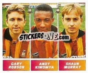 Cromo Gary Robson / Andy Kiwomya / Shaun Murray - Football League 96 - Panini