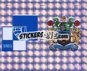 Sticker Badge (Bristol Rovers - Burnley ) - Football League 96 - Panini