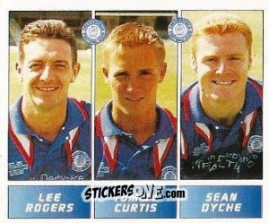 Figurina Lee Rogers / Tommy Curtis / Sean Dyche - Football League 96 - Panini