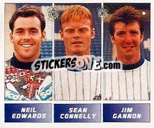 Sticker Neil Edwards / Sean Connelly / Jim Gannon