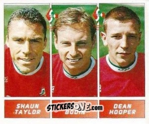 Sticker Shaun Taylor / Paul Bodin / Dean Hooper - Football League 96 n. 425 - Panini