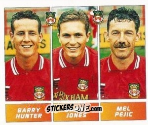 Sticker Barry Hunter / Barry Jones / Mel Pejic