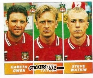 Figurina Gareth Owen / Mark Taylor / Steve Watkin - Football League 96 - Panini