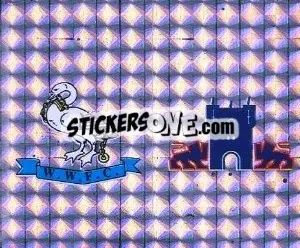 Sticker Badge (Wycombe Wanderers - York City ) - Football League 96 - Panini