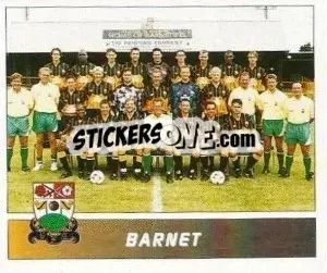 Figurina Barnet - Football League 96 - Panini