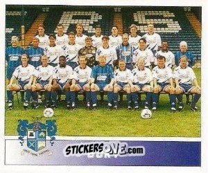 Sticker Bury - Football League 96 - Panini