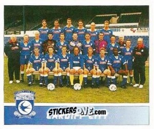 Cromo Cardiff City - Football League 96 n. 448 - Panini