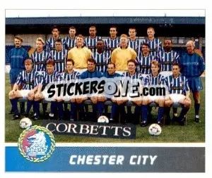 Figurina Chester City - Football League 96 - Panini