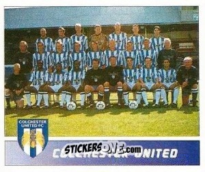 Sticker Colchester United - Football League 96 - Panini