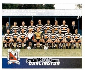 Figurina Darlington - Football League 96 n. 451 - Panini