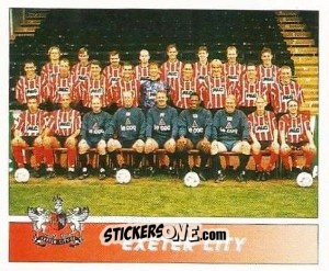Sticker Exeter City - Football League 96 n. 453 - Panini
