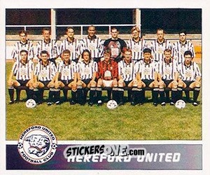 Figurina Hereford United - Football League 96 n. 457 - Panini