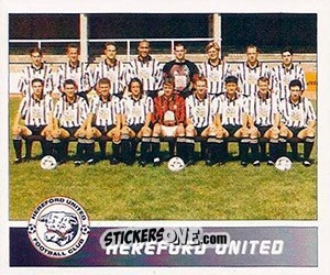 Cromo Hereford United - Football League 96 - Panini