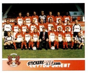 Figurina Leyton Orient - Football League 96 - Panini