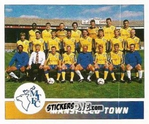 Cromo Mansfield Town - Football League 96 n. 460 - Panini