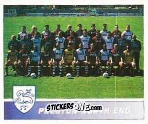 Figurina Preston North End - Football League 96 - Panini