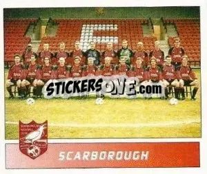 Figurina Scarborough - Football League 96 - Panini