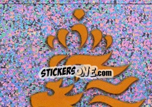 Sticker Emblem KNVB - Oranje Kampioen! - Panini