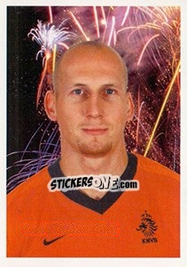 Sticker Jaap Stam (Portrait) - Oranje Kampioen! - Panini