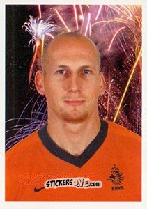 Sticker Jaap Stam (Portrait) - Oranje Kampioen! n. 10 - Panini