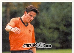 Sticker Marc Van Hintum in action - Oranje Kampioen! n. 13 - Panini