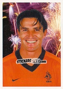 Sticker Marc Van Hintum (Portrait) - Oranje Kampioen! - Panini
