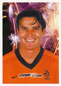 Sticker Marc Van Hintum (Portrait) - Oranje Kampioen! n. 15 - Panini