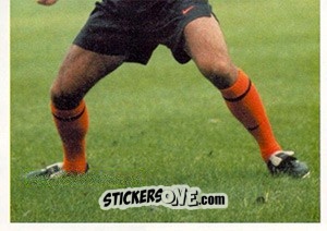 Sticker Giovanni Van Bronckhorst in action - Oranje Kampioen! n. 18 - Panini