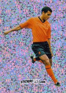 Sticker Giovanni Van Bronckhorst in game - Oranje Kampioen! n. 19 - Panini