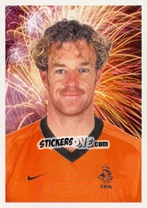 Sticker Bert Konterman (Portrait) - Oranje Kampioen! - Panini