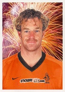 Sticker Bert Konterman (Portrait) - Oranje Kampioen! n. 23 - Panini