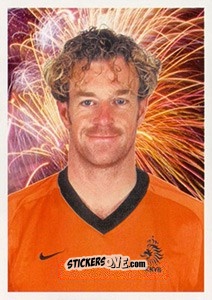 Cromo Bert Konterman (Portrait) - Oranje Kampioen! - Panini