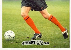 Sticker Bert Konterman in action - Oranje Kampioen! - Panini