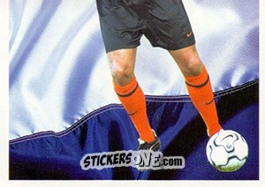 Figurina Frank De Boer in action - Oranje Kampioen! n. 27 - Panini