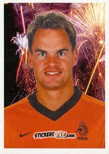 Sticker Frank De Boer (Portrait) - Oranje Kampioen! n. 29 - Panini