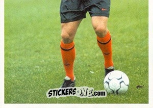 Sticker Boudewijn Zenden in action - Oranje Kampioen! n. 32 - Panini
