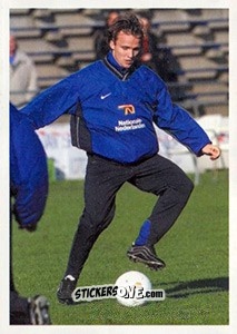 Sticker Boudewijn Zenden in training - Oranje Kampioen! n. 33 - Panini