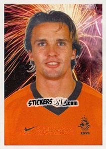 Sticker Boudewijn Zenden (Portrait) - Oranje Kampioen! - Panini