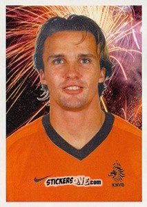 Sticker Boudewijn Zenden (Portrait) - Oranje Kampioen! n. 34 - Panini