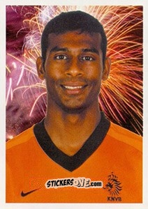 Sticker Aron Winter (Portrait) - Oranje Kampioen! n. 39 - Panini